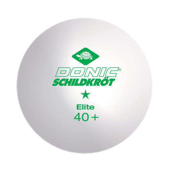 Donic Schildkröt TT-Ball 1-Stern ELITE POLY 40+