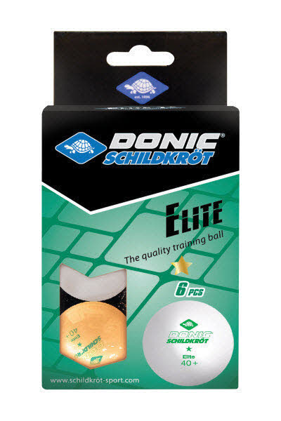 Donic Schildkröt TT-Ball 1-Stern ELITE POLY 40+