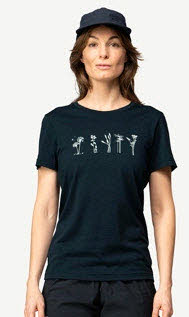 Devold CLASSIC FLOWERS TEE WMN