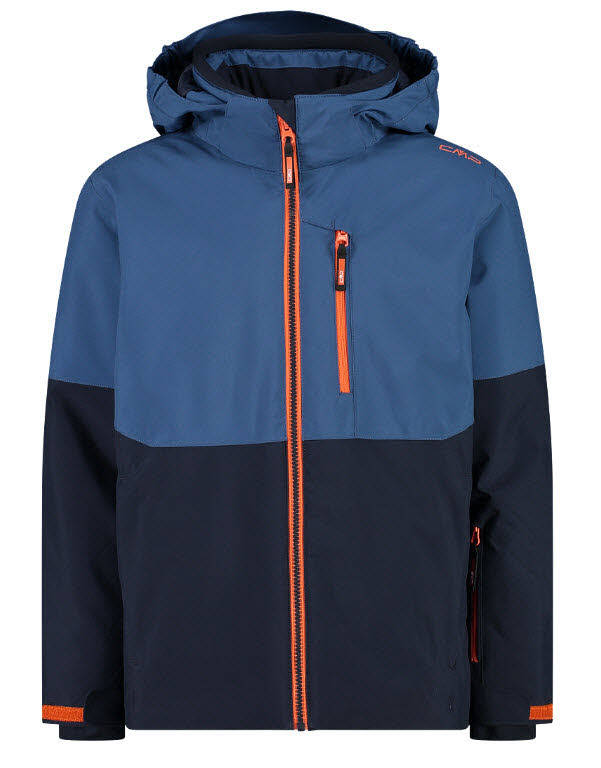 CMP KID JACKET SNAPS HOOD
