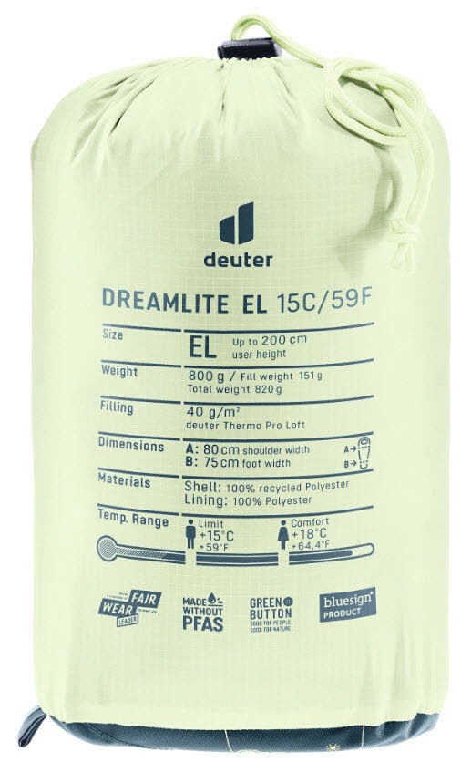 Deuter Dreamlite EL 15°C