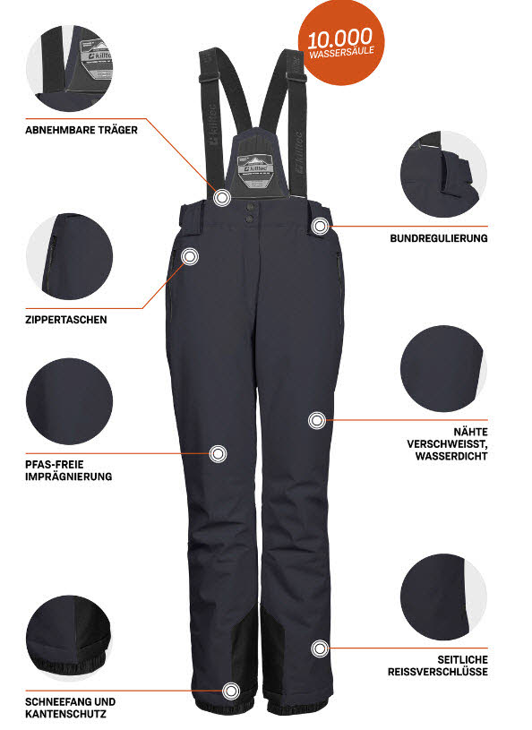 Killtec KSW 249 WMN SKI PNTS_ERIELLE