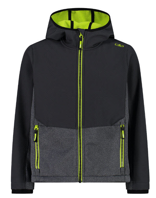 CMP KID JACKET FIX HOOD
