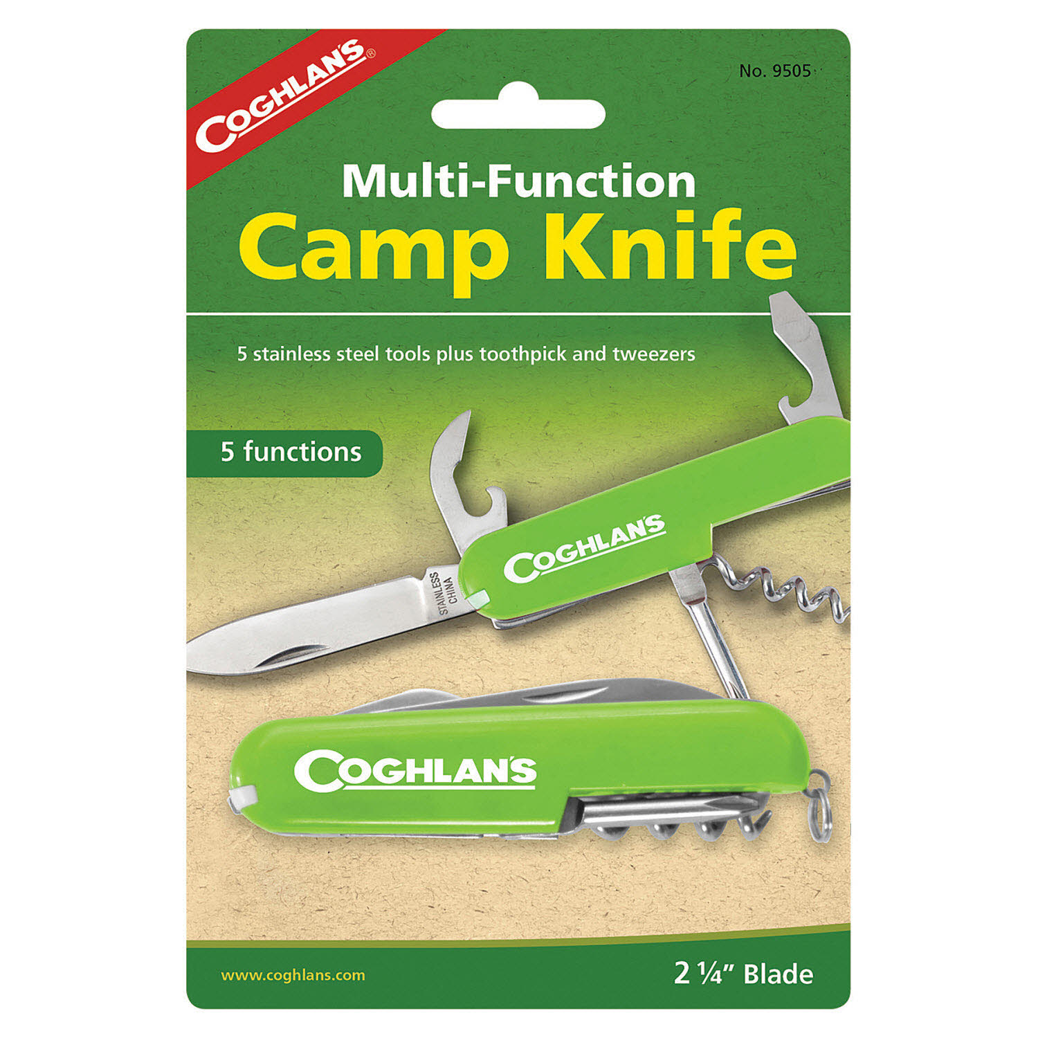 Basic Nature Taschenmesser 5 Funktionen