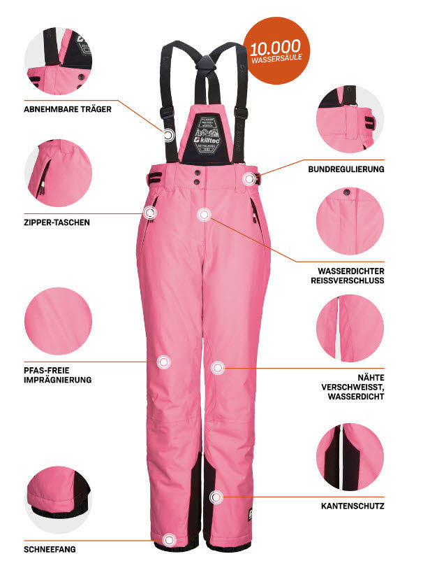 Killtec KSW 213 GRLS SKI PNTS