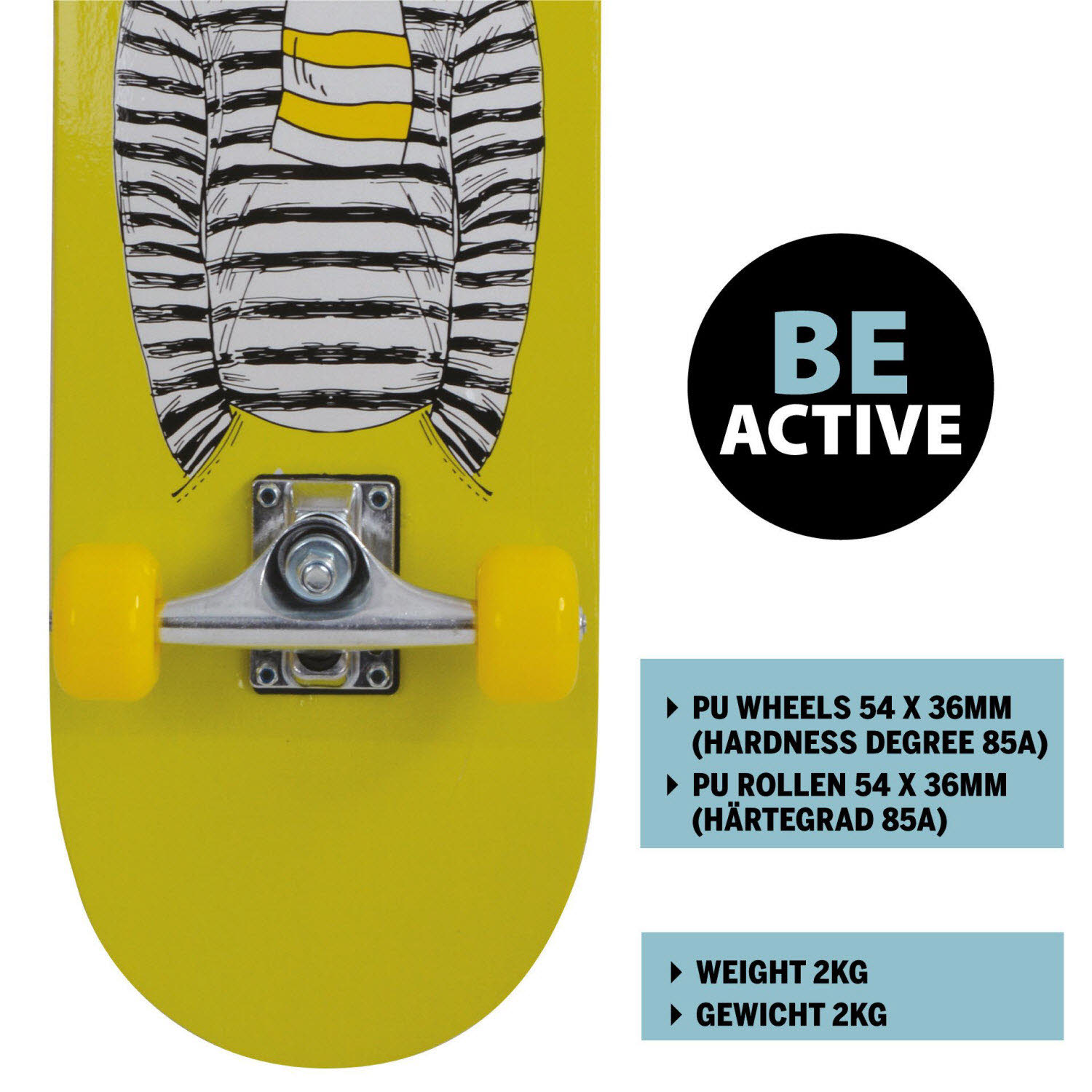 Schildkröt Skateboard KICKER 31"