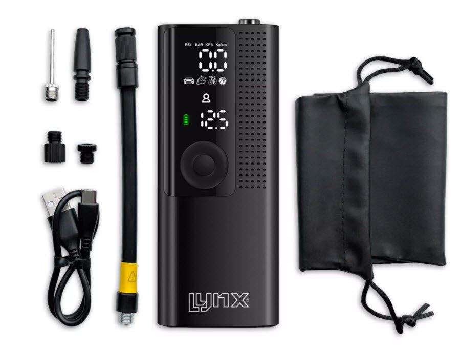LYNX Mini Luftpumpe Akku Kompressor E-Blow 2