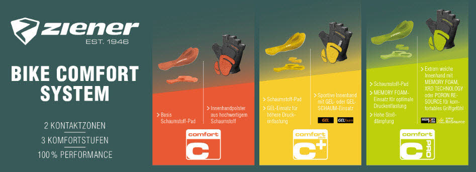 Ziener CHADI-Z bike glove junior unisex