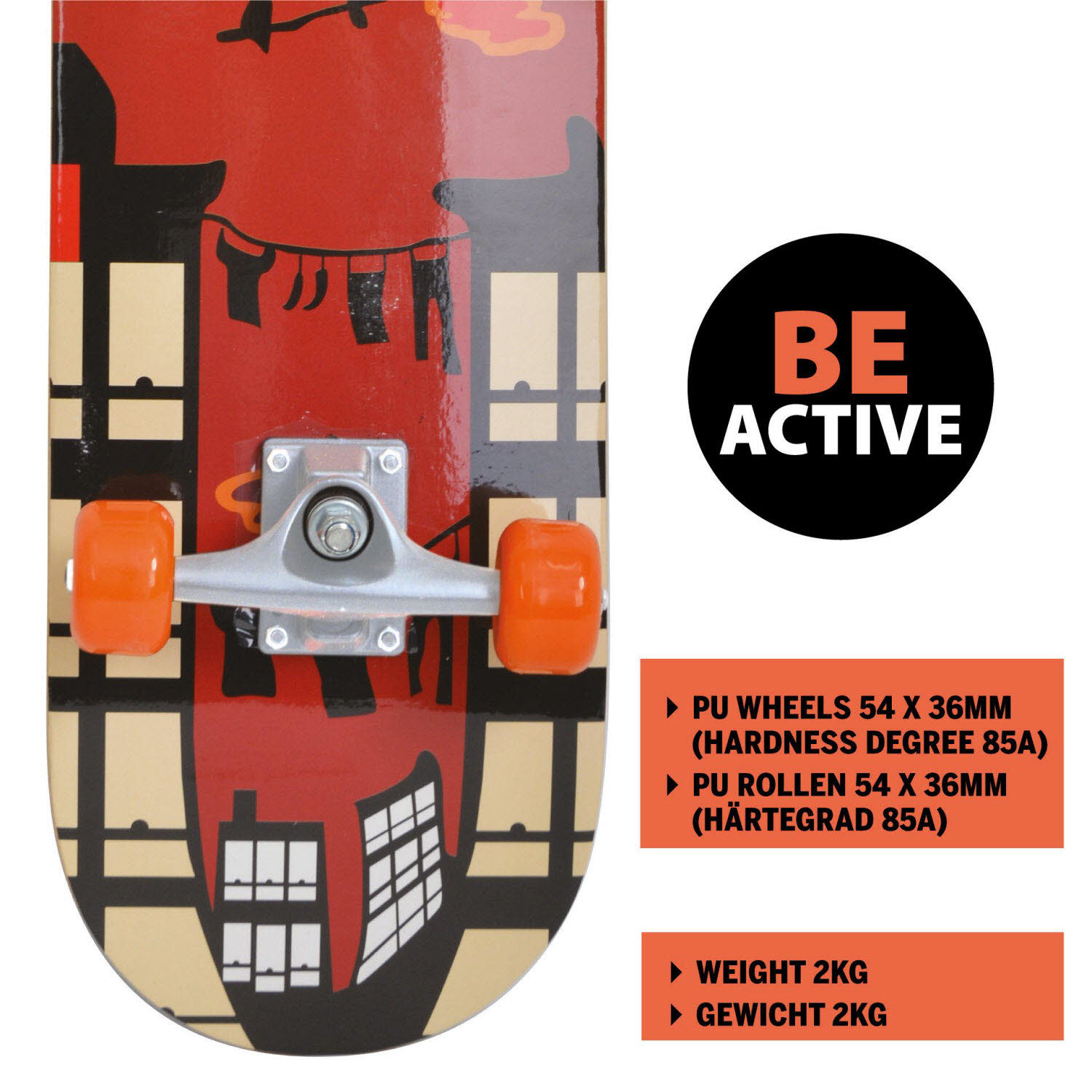 Schildkröt Skateboard KICKER 31"